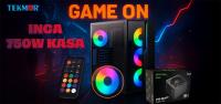 EMPOUSA EMG-17XN 750W 80 PLUS  4X120MM FAN RGB + Gaming ATX  KASA KUMANDA VAR
